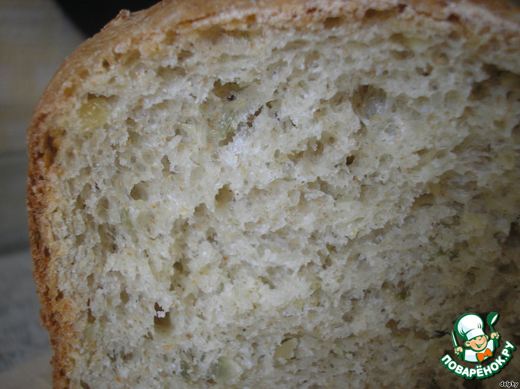 Bread with pumpkin seeds