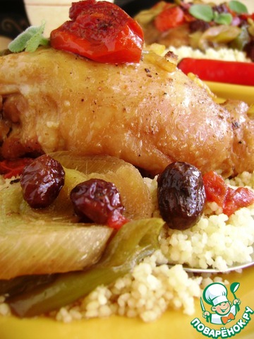 Пряная курица по-восточному