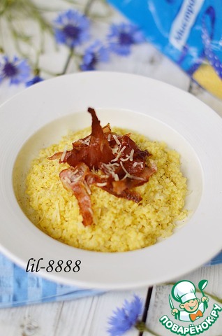 Porridge of millet, based risotto