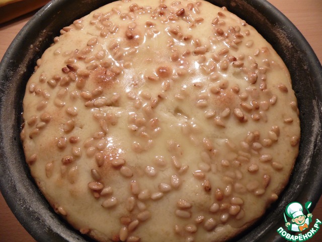 Cake with semolina 