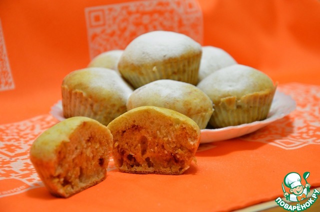 Apple and honey muffins