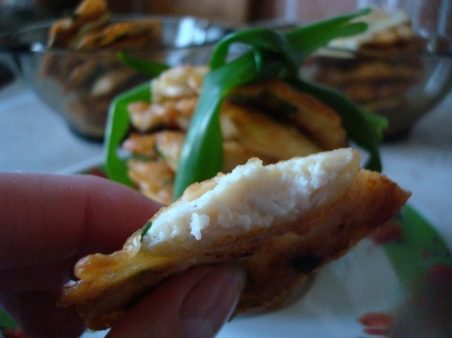 Куриные оладьи 