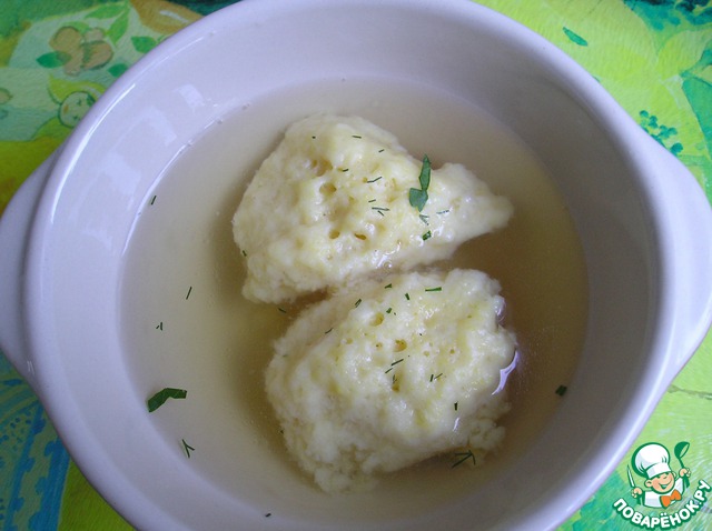 Corn dumplings Irma and Marion Rombauer