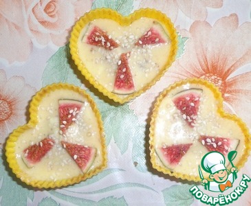 Творожные маффины с тыквой и куриной печенью