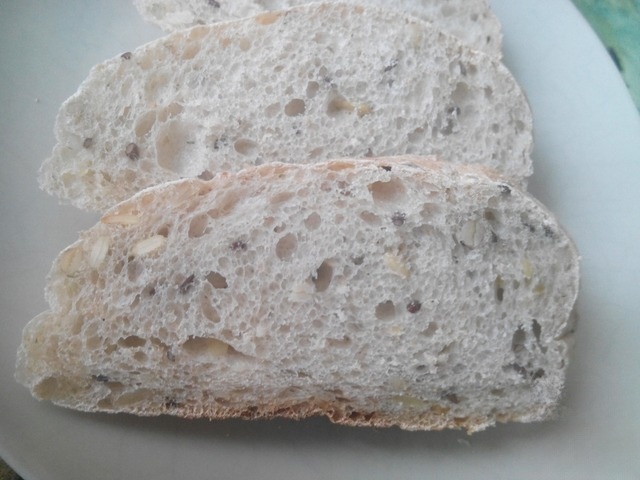 Baguette rye sourdough