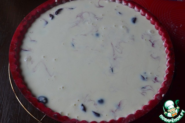 Clafoutis with cherries