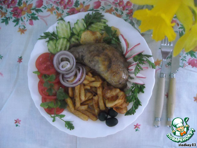Stuffed chicken legs