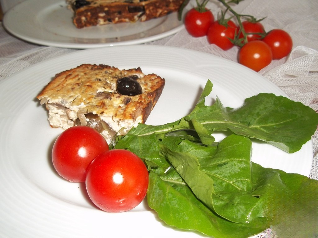 Запеканка из баклажанов и творога