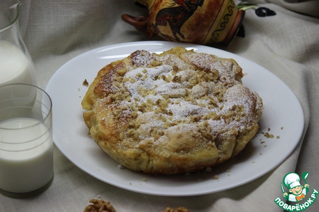 Молочный пирог