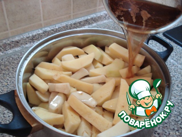 Potatoes from the oven