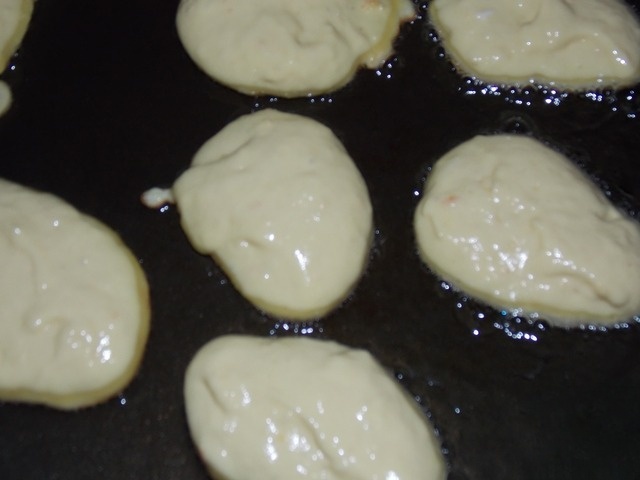 Orange pancakes