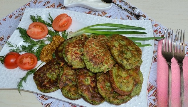 Vegetable fritters