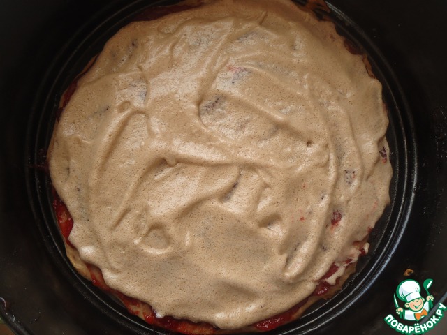 Cake with a light filling