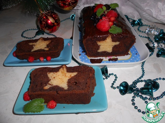 Christmas chocolate cake