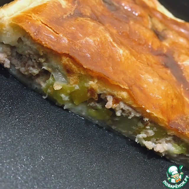 Country pie with pumpkin