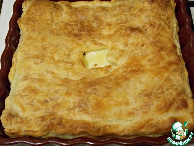 Пирог с рисом и горчицей