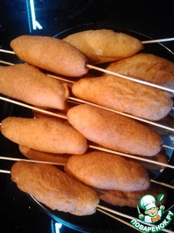 Сосиски в тесте во фритюре