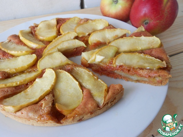 Шарлотка постная