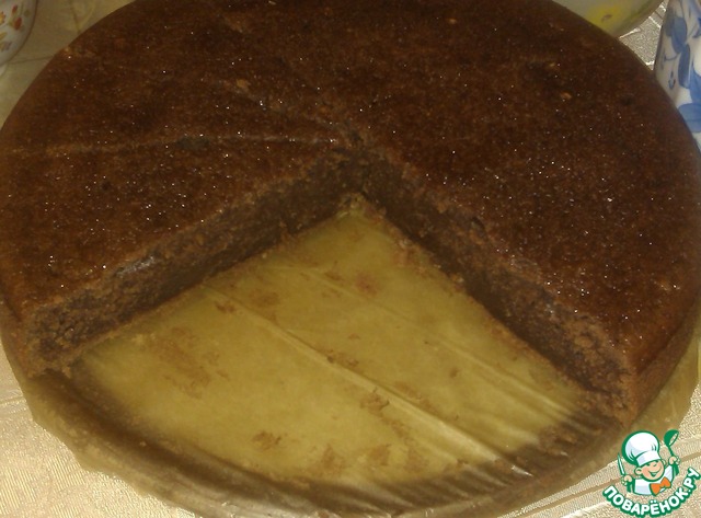 The chocolate cake 