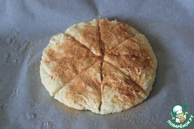 Сконы с пахтой и изюмом