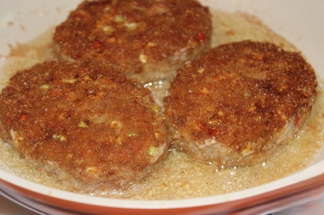 Cutlets with vegetables 
