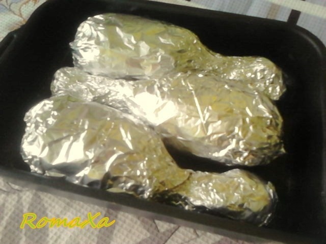 «Голени индейки» из бараньего фарша