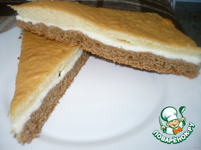 Cake tri-color