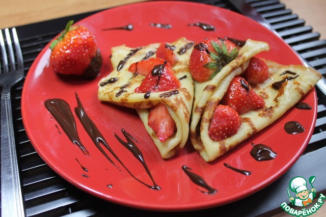 Pancakes with brown butter