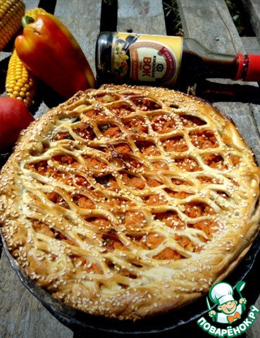 Пирожки с морковной начинкой