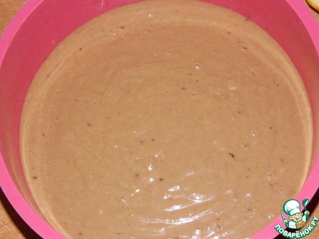 Пирог кофейный со сметанным кремом