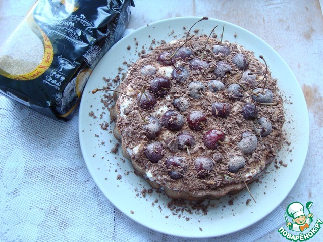 Пирог с черешней