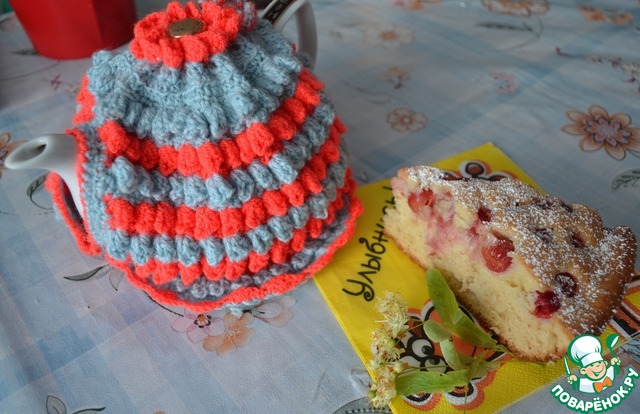 Пирог с вишней 