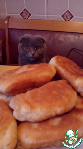 Постные пирожки с картошкой