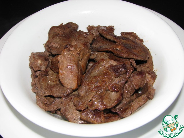 Roasted venison