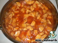 Курица с ананасом в кисло-сладком соусе