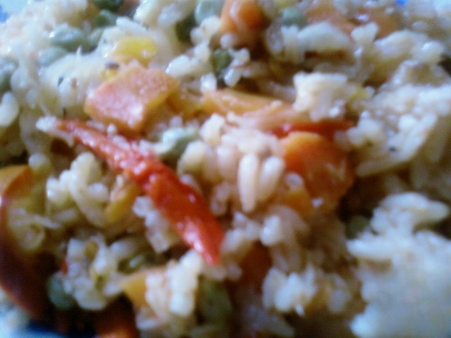 Vegetable rice