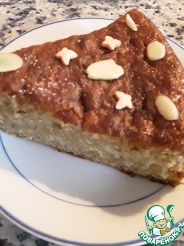 Banana walnut cake