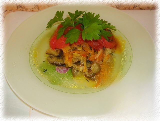 Сотэ из баклажанов