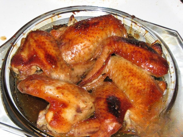 Chicken wings honey