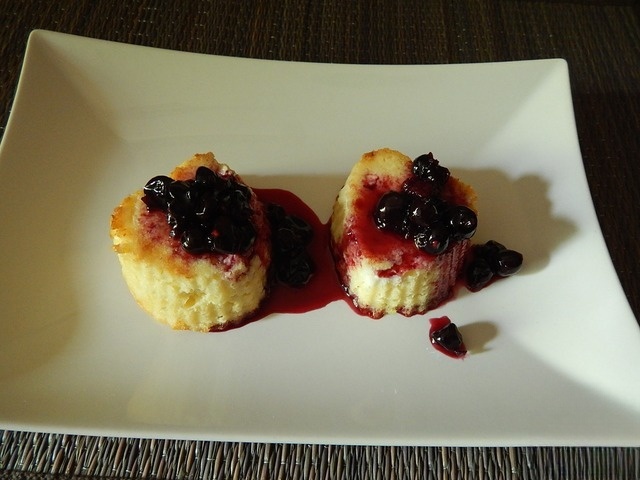 Cheesecakes baked in the oven