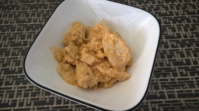 Курица по-строгановски 
