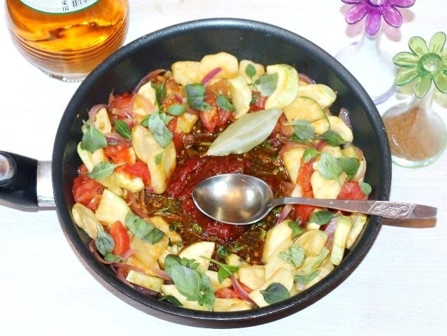 Кабачки по-милански