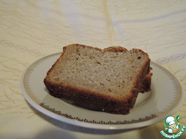 Rye-wheat bread on serum