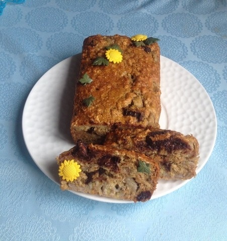 Chocolate banana vegetable cupcake
