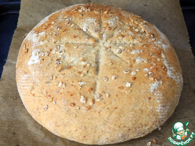 Bread made from 5 cereals