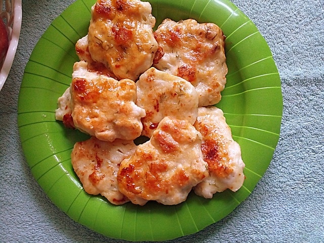 Pieces of meat 
