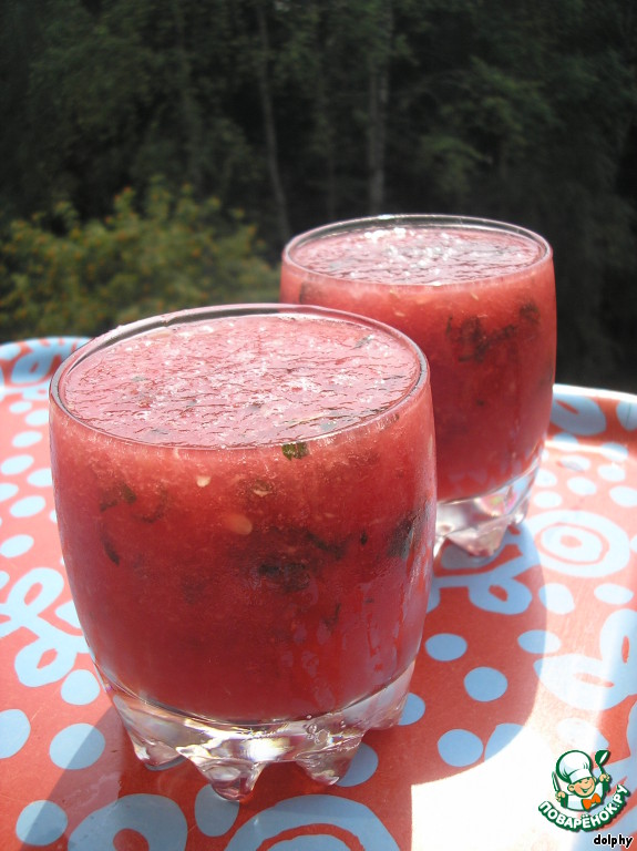 Watermelon ginger crush