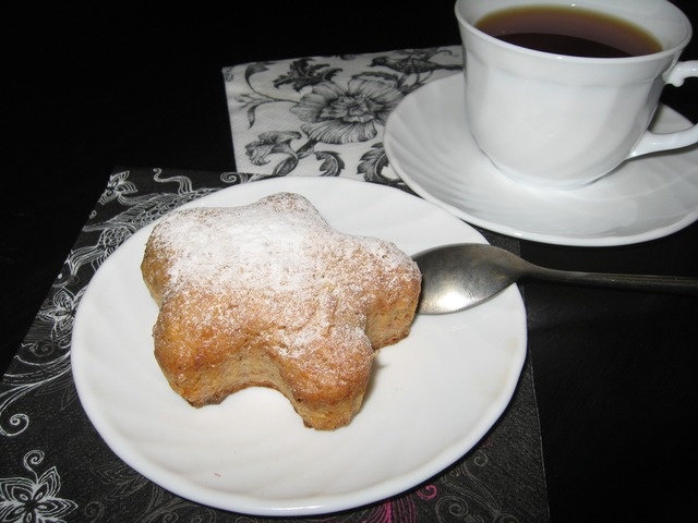 Бананово-имбирные кексики