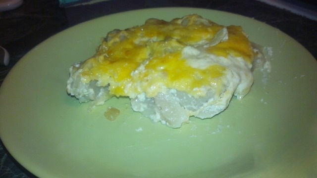 Dumplings baked