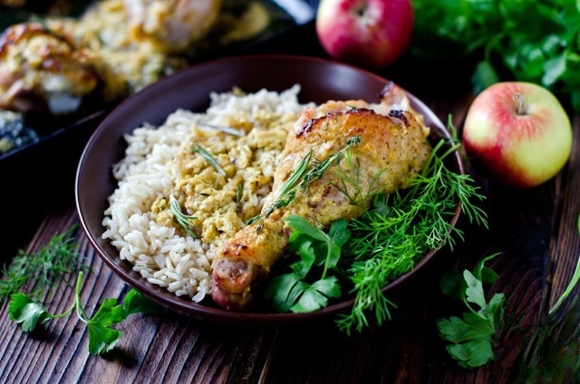 Chicken in Apple marinade